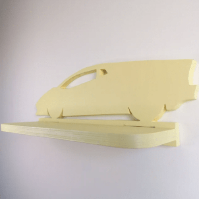Lamborghini Car Kids Bedroom Floating Shelve Organizer Decor | Furniture | Waseeh Pakistan