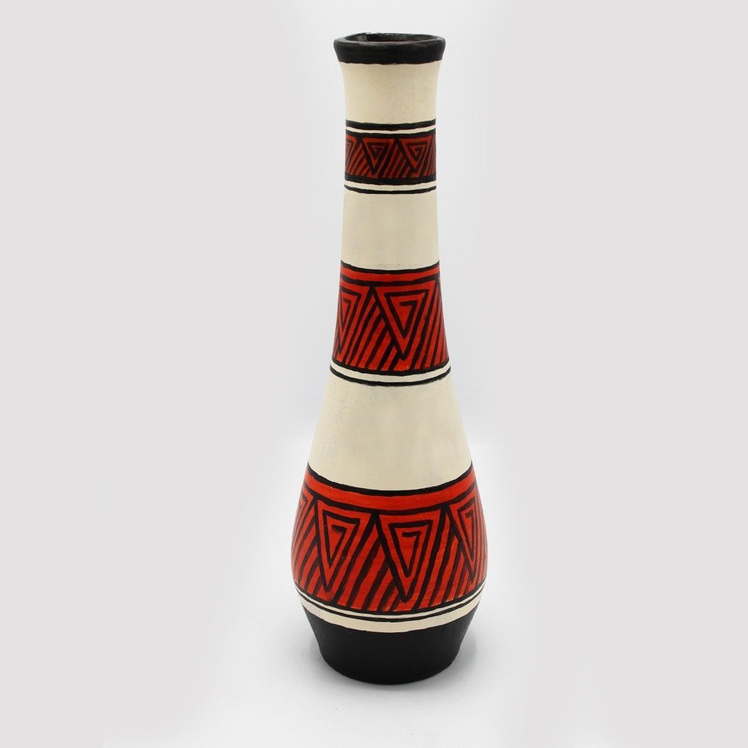 Large Vase - Intricate - Earthen Pot | Home Décor | Waseeh Pakistan