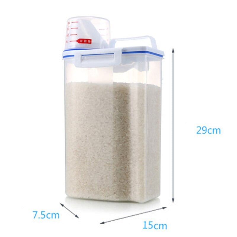 Portable Plastic Food Storage Box - waseeh.com