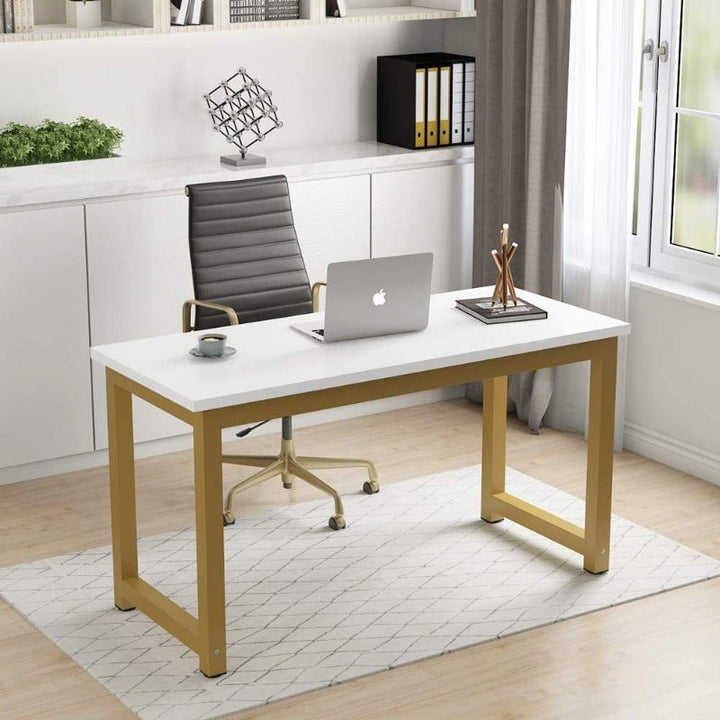 Lavey Gold Home Office Writing Organizer Desk Table | Furniture | Waseeh Pakistan