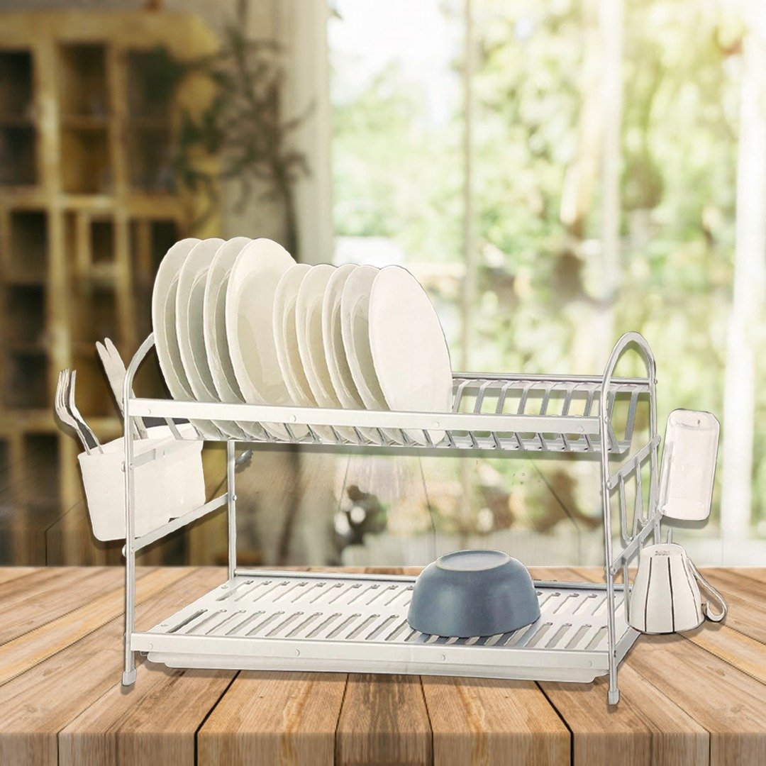 Lavish Dish Drainer Rack (2 Tier) | kitchen item | Waseeh Pakistan