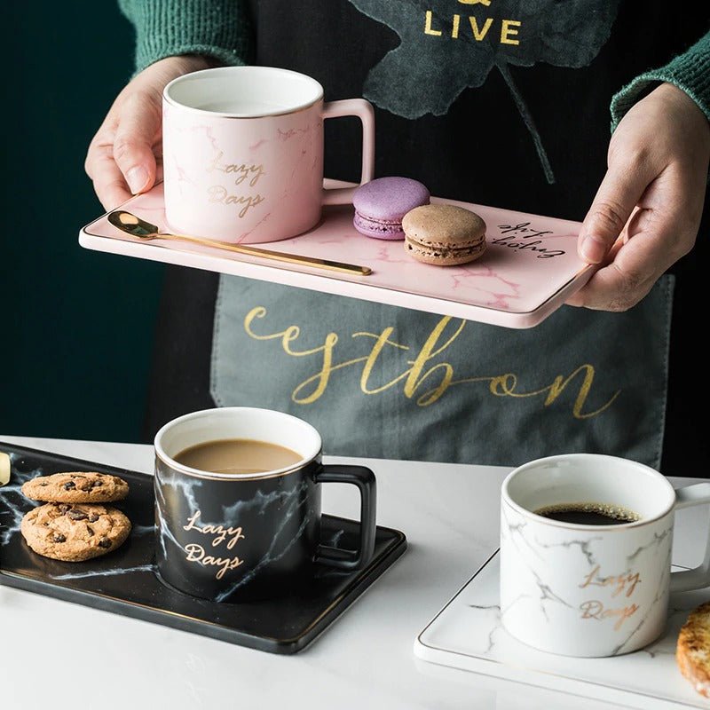 Lazy Days Cup Set | kitchen item | Waseeh Pakistan