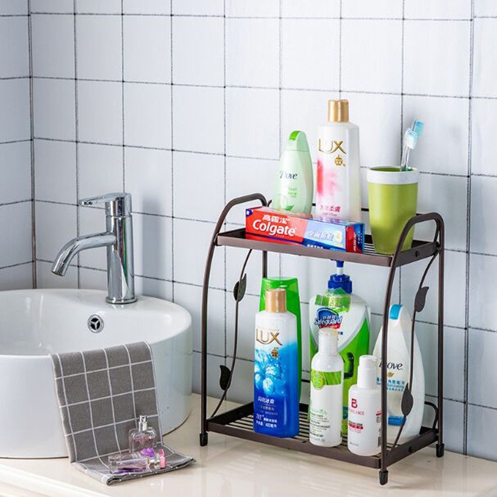 Leaf Bathroom Shelf (Straight Shaped) | Home Décor | Waseeh Pakistan