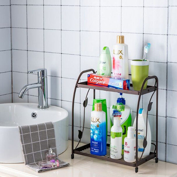 Leaf Bathroom Shelf (Straight Shaped) | Home Décor | Waseeh Pakistan