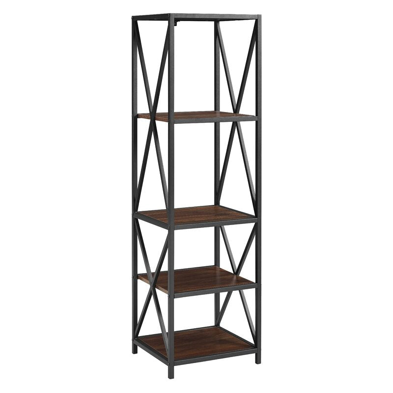 Leaning Bookcase Storage Living Room Organizer Rack | Furniture | Waseeh Pakistan