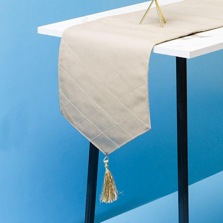 Leather Cruise Table Runner | Home Décor | Waseeh Pakistan