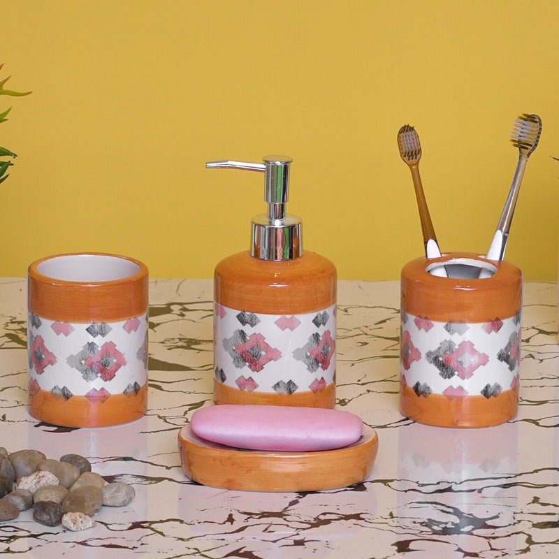 Leen Printed Bathroom Set | Not Sale FB | Waseeh Pakistan