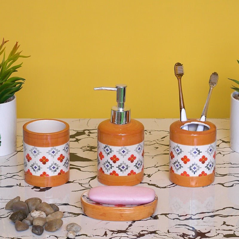 Leen Printed Bathroom Set | Not Sale FB | Waseeh Pakistan