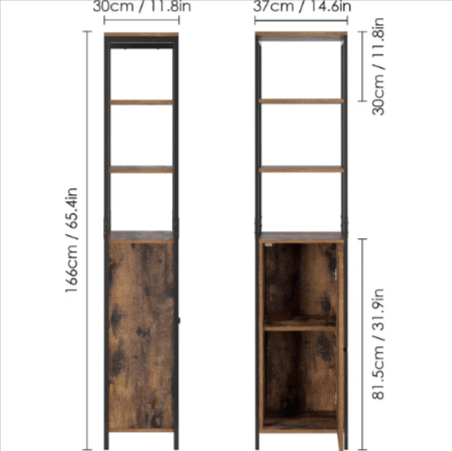 Leigh Freestanding Kitchen Bathroom Organizer Cabinet Rack | Furniture | Waseeh Pakistan