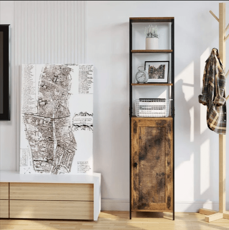 Leigh Freestanding Kitchen Bathroom Organizer Cabinet Rack | Furniture | Waseeh Pakistan