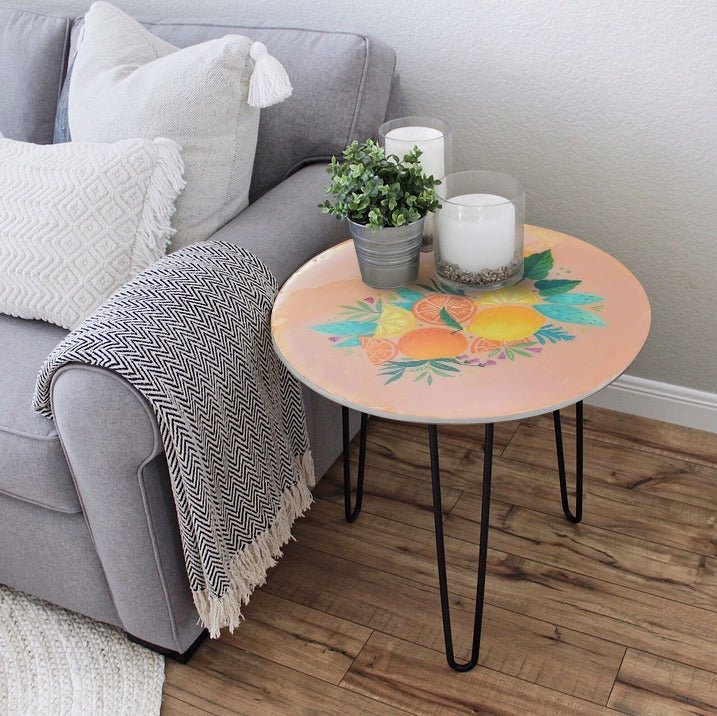 Lemon Leez Living Lounge Bedroom Hairpin Center Side Table | Furniture | Waseeh Pakistan