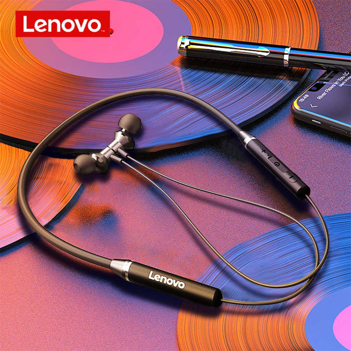 Lenovo Neckband Earphone HE05 | Fashion Point | Waseeh Pakistan