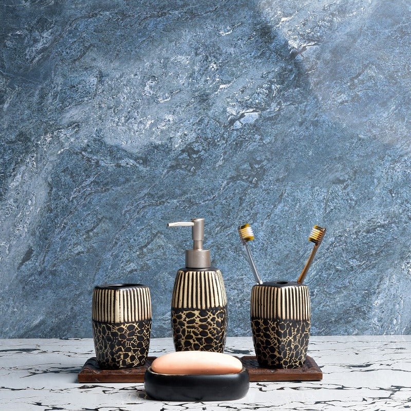 Leopard Bathroom Set | Home Décor | Waseeh Pakistan