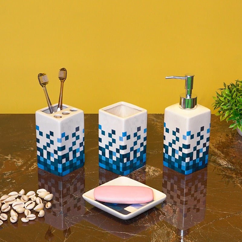 Lethel Printed Bathroom Set | Home Décor | Waseeh Pakistan