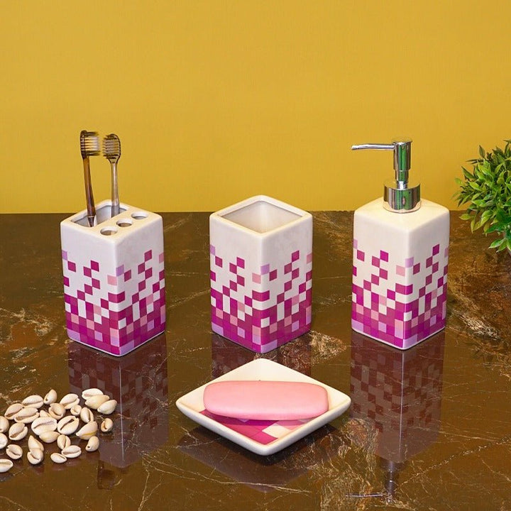 Lethel Printed Bathroom Set | Home Décor | Waseeh Pakistan
