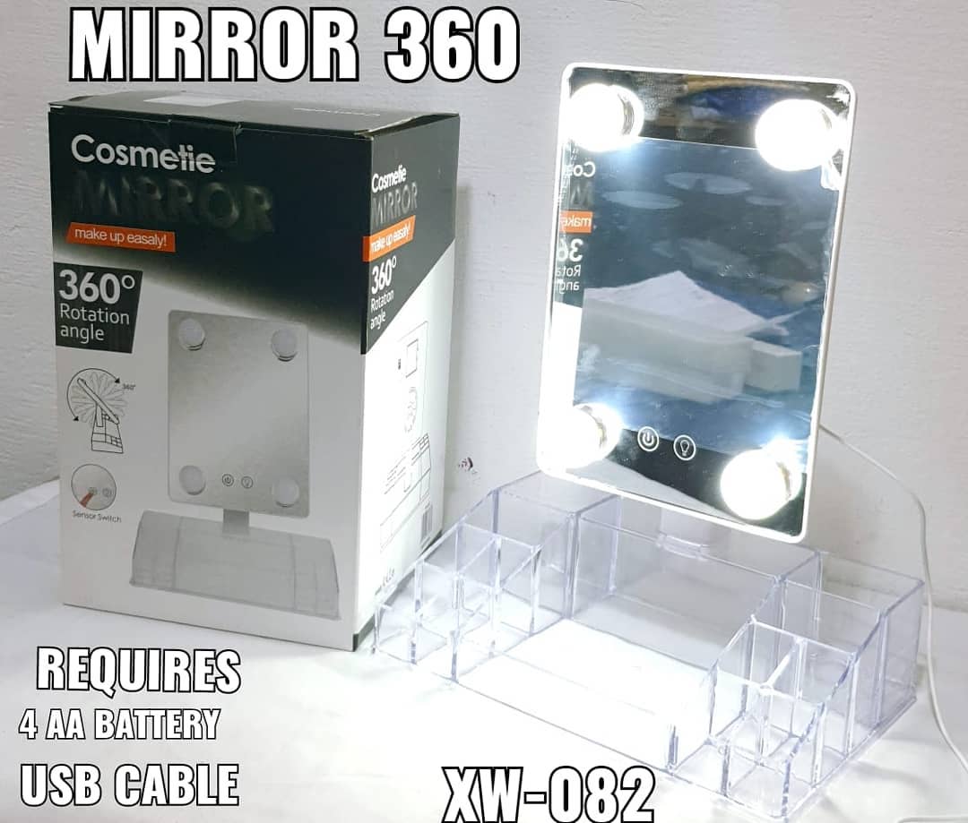 Light Cosmetic Mirror 360 | Fashion Point | Waseeh Pakistan