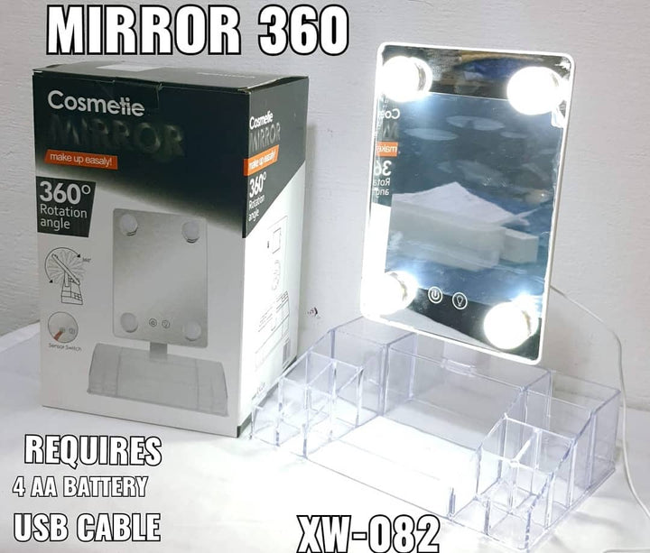 Light Cosmetic Mirror 360 | Fashion Point | Waseeh Pakistan