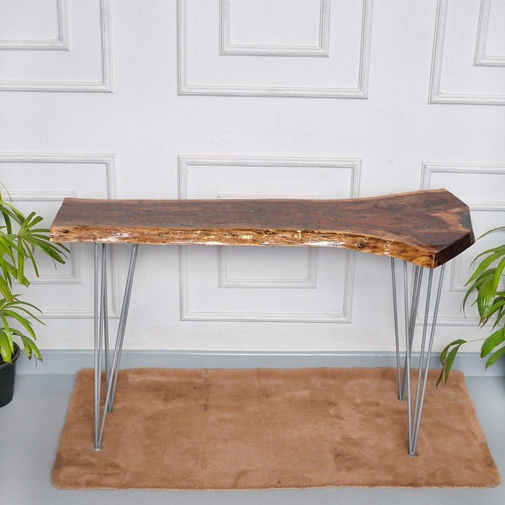 Live Edge Hairpin Epoxy Resin Table | Furniture | Waseeh Pakistan
