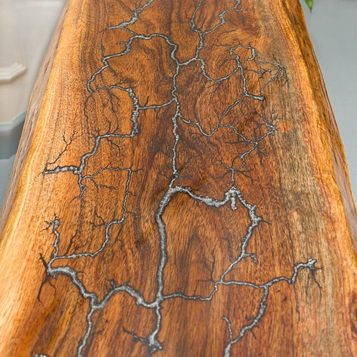 Live Edge Hairpin Epoxy Resin Table | Furniture | Waseeh Pakistan