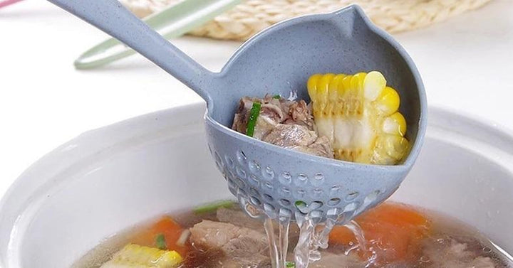Long Handle Soup with Filter (2 in 1) | kitchen item | Waseeh Pakistan