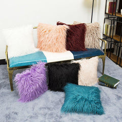 Furry Filled Cushions (16 x 16") - waseeh.com