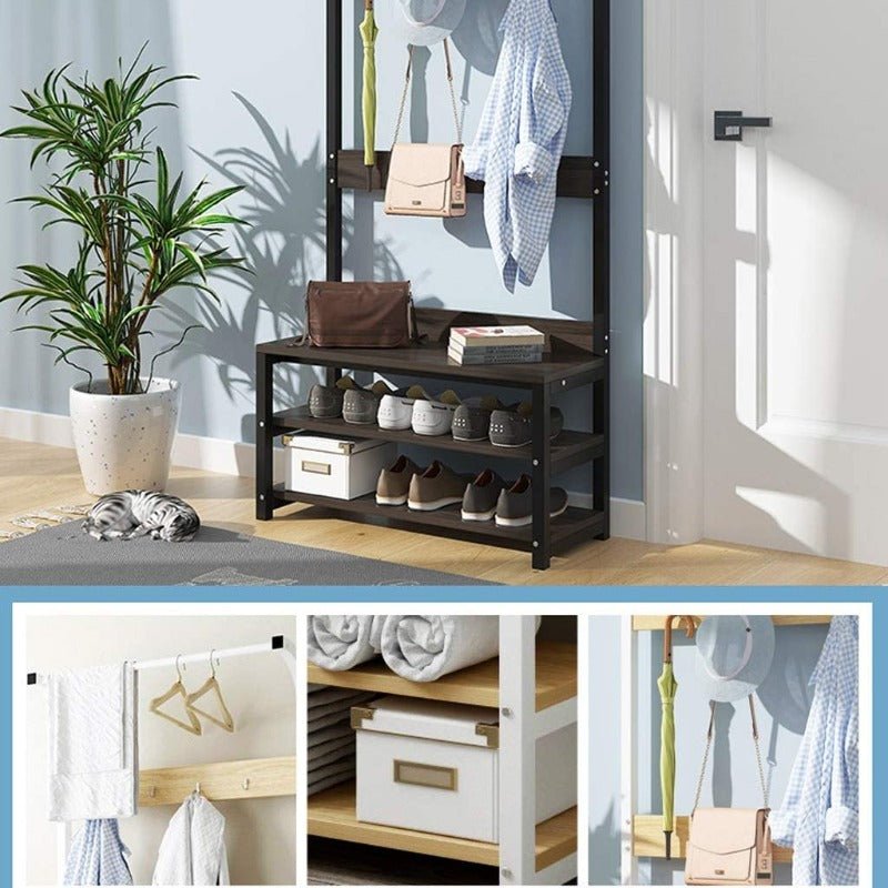 Lureinor Shoe Coat Organizer Rack | Furniture | Waseeh Pakistan