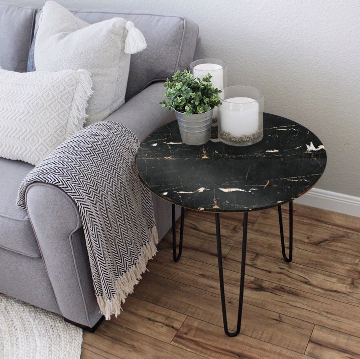 Lustre Shakes Living Lounge Center Side Hairpin Table | Furniture | Waseeh Pakistan