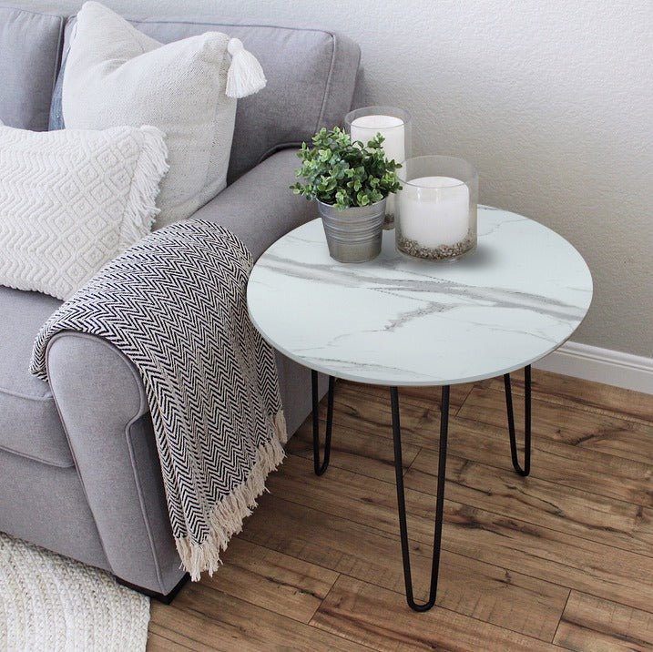 Lustre Shakes Living Lounge Center Side Hairpin Table | Furniture | Waseeh Pakistan