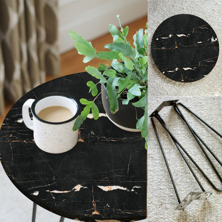 Lustre Shakes Living Lounge Center Side Hairpin Table | Furniture | Waseeh Pakistan