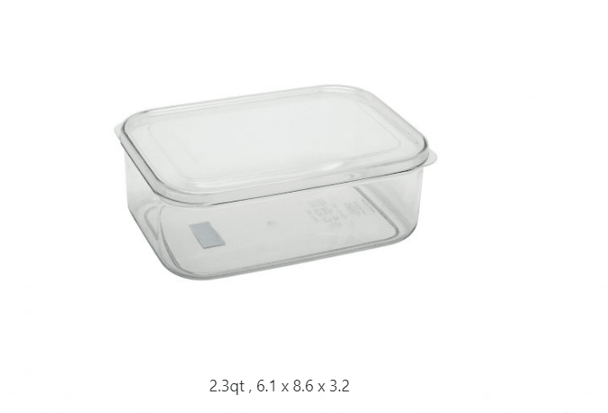 Lustroware Micro Clear Food Boxes | kitchen item | Waseeh Pakistan