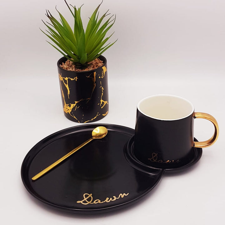 Luxurious "Dawn" Coffee Cup Set | kitchen item | Waseeh Pakistan