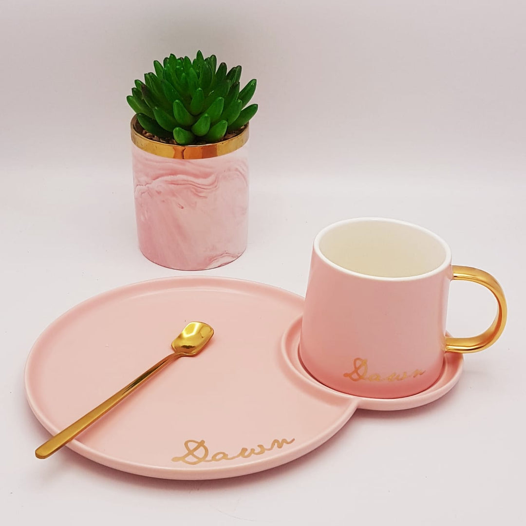 Luxurious "Dawn" Coffee Cup Set | kitchen item | Waseeh Pakistan