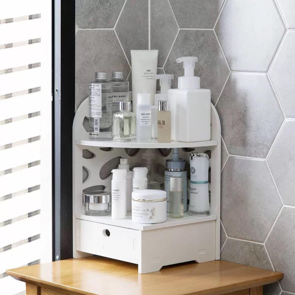 Makeup Floor Corner Organizer Rack | Furniture | Waseeh Pakistan