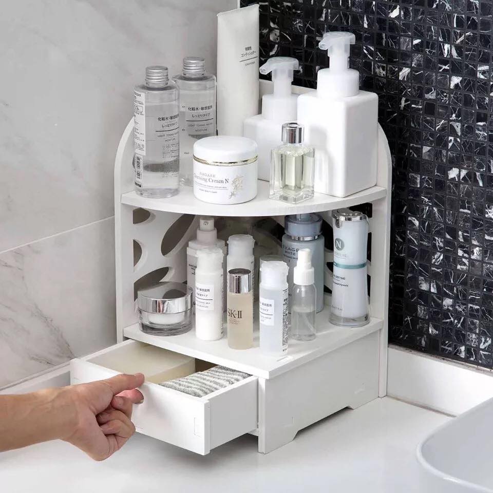 Makeup Floor Corner Organizer Rack | Furniture | Waseeh Pakistan