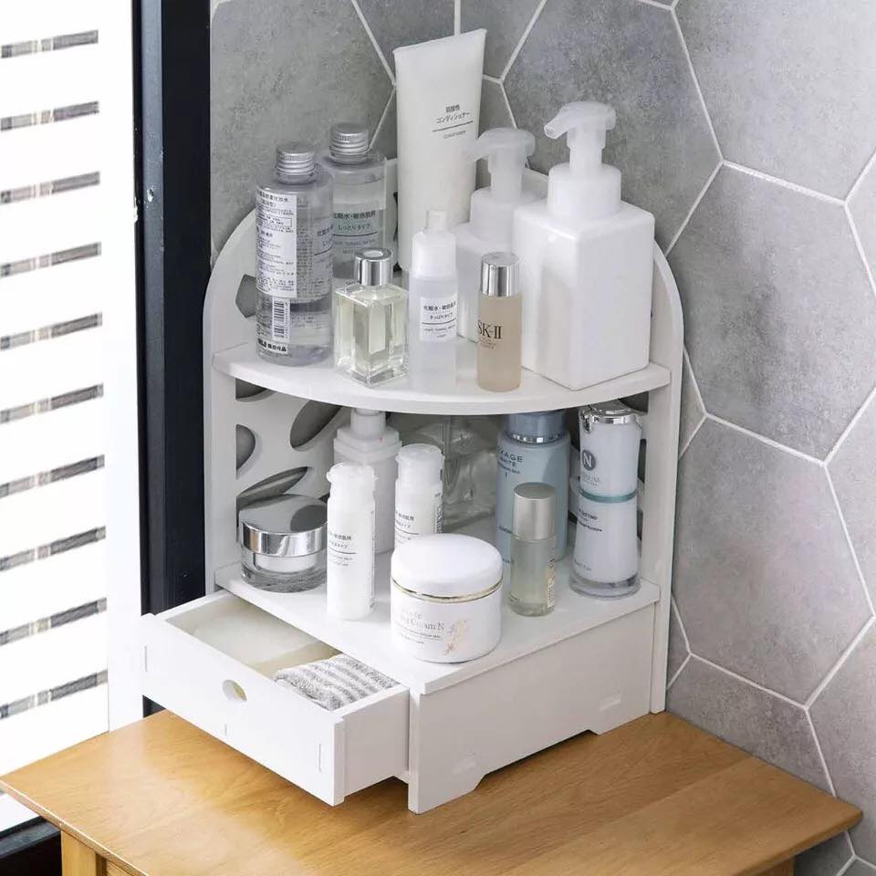 Makeup Floor Corner Organizer Rack | Furniture | Waseeh Pakistan