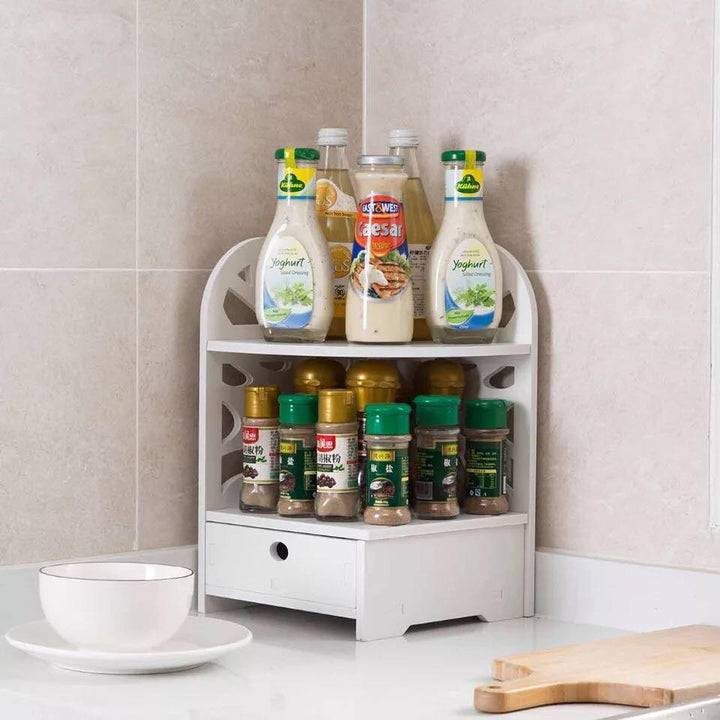 Makeup Floor Corner Organizer Rack | Furniture | Waseeh Pakistan