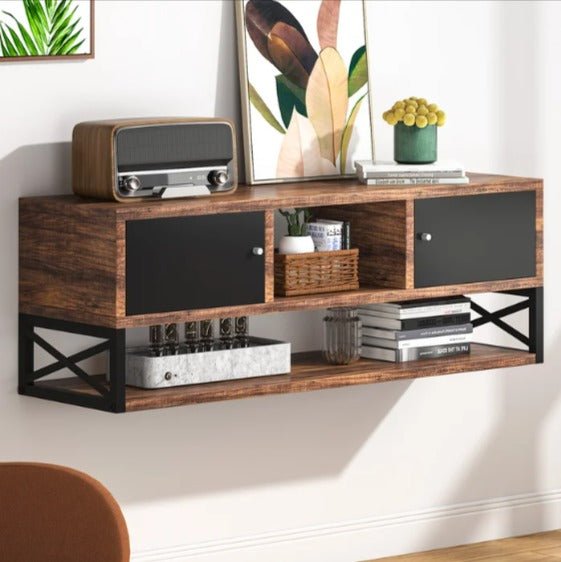 Malady Floating Lounge Bedroom TV Console Cabinet Shelve Stand Decor | Furniture | Waseeh Pakistan