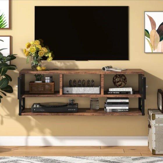Malady Floating Lounge Bedroom TV Console Cabinet Shelve Stand Decor | Furniture | Waseeh Pakistan
