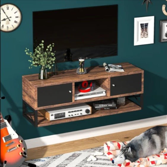Malady Floating Lounge Bedroom TV Console Cabinet Shelve Stand Decor | Furniture | Waseeh Pakistan