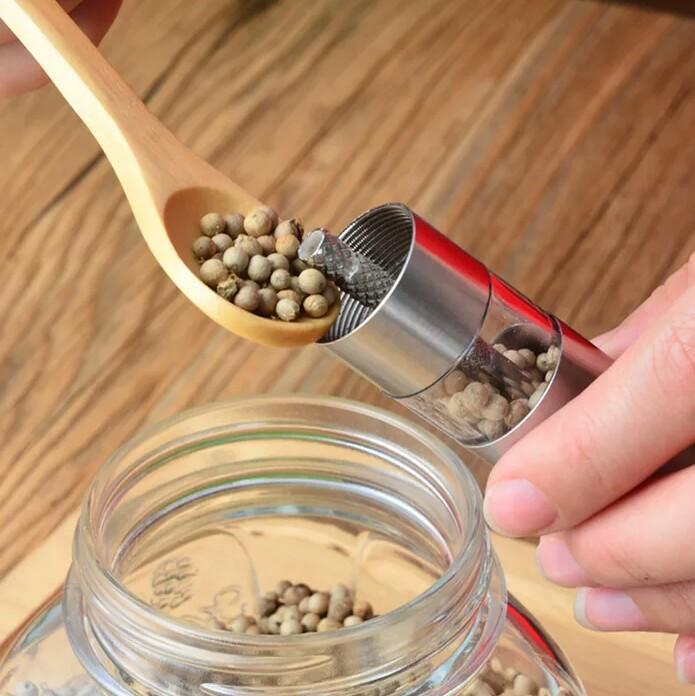 Manual Thumb push Pepper Mill | kitchen item | Waseeh Pakistan