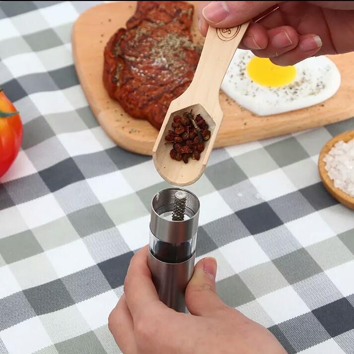 Manual Thumb push Pepper Mill | kitchen item | Waseeh Pakistan