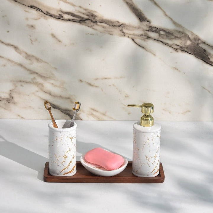 Marble Neets Bathroom Set | Home Décor | Waseeh Pakistan