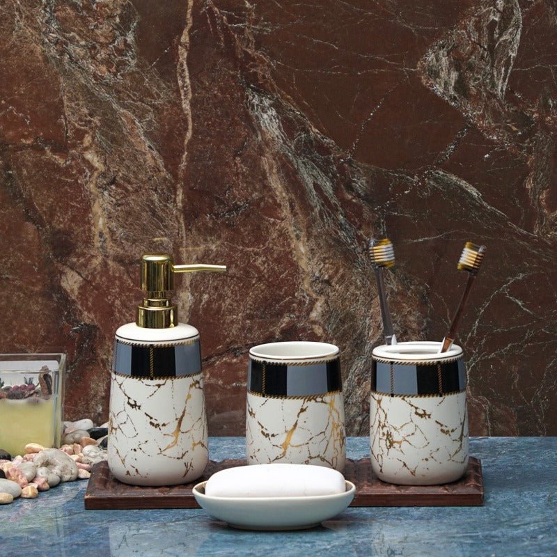 Marble Sleen Bathroom Set | Home Décor | Waseeh Pakistan