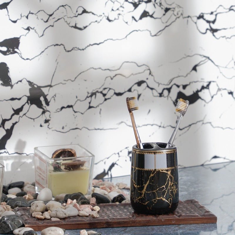 Marble Sleen Bathroom Set | Home Décor | Waseeh Pakistan