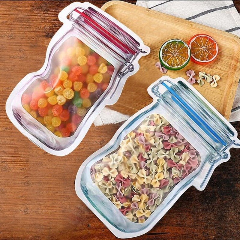 Mason jar Food Storage Bags (Pack of 3) | kitchen item | Waseeh Pakistan