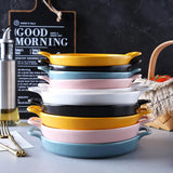 Matte Ceramic Serving Plate - waseeh.com