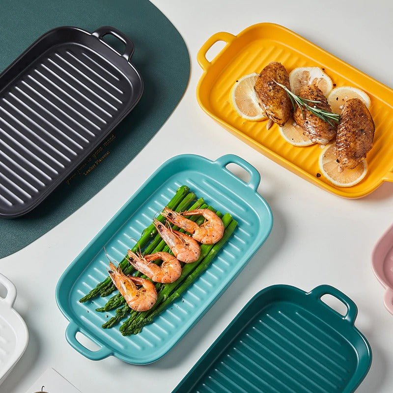 Matte Ceramic Serving Plate | kitchen item | Waseeh Pakistan