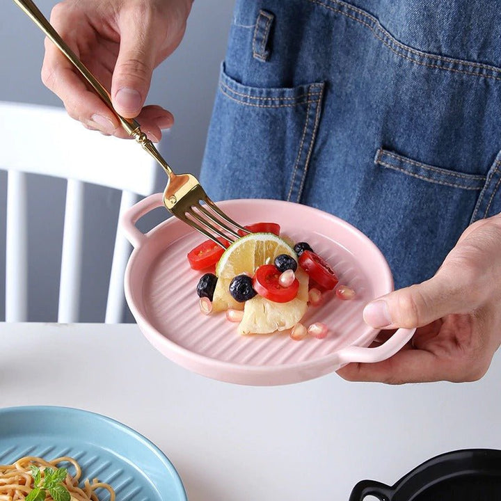 Matte Ceramic Serving Plate | kitchen item | Waseeh Pakistan