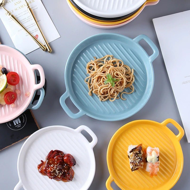 Matte Ceramic Serving Plate | kitchen item | Waseeh Pakistan
