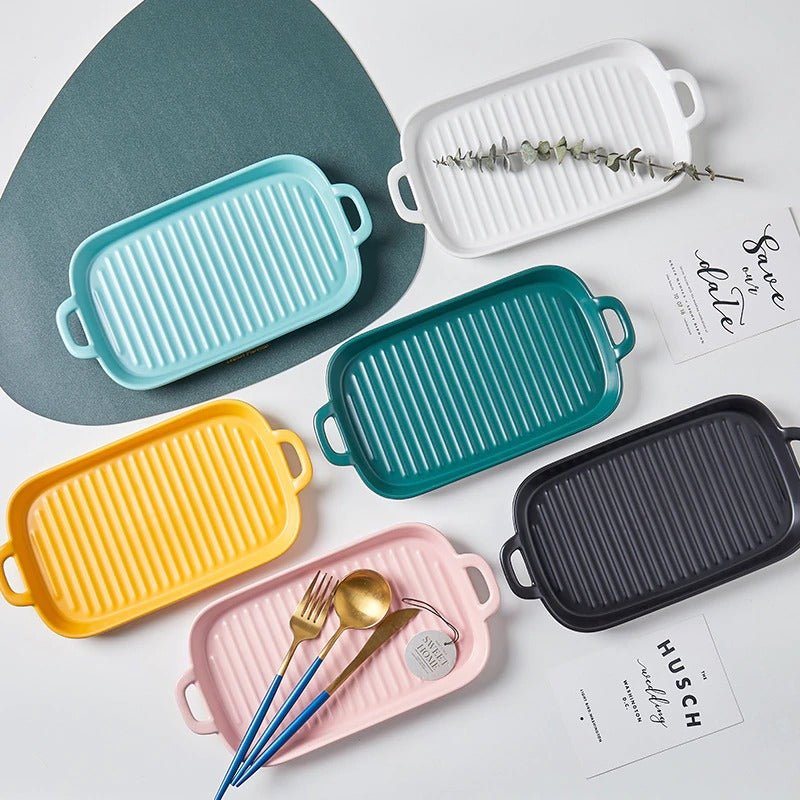 Matte Ceramic Serving Plate | kitchen item | Waseeh Pakistan